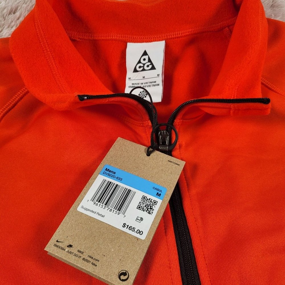 Nike ACG Oregon Series Reissue Polartec Fleece Top Mens Size Medium DV9220-633 - Picture 5 of 7